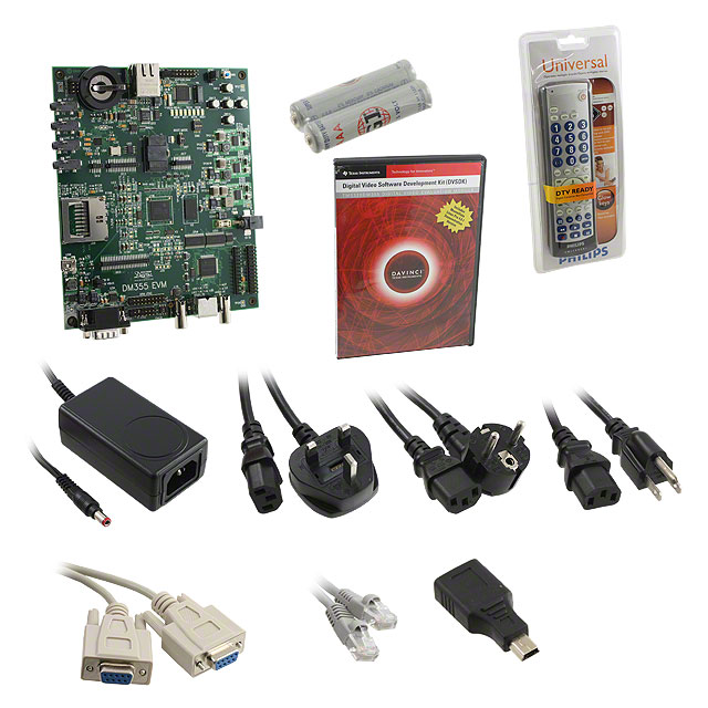 TMDSEVM355 Texas Instruments  Cartes d'évaluation - Embarquées - MCU DSP